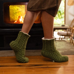 Ethically made Wool Socks with lining | Wool Ankle Socks | Handmade Socks | 6 Colours